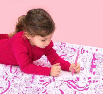 Color-in Αφίσα Μονόκερος Lilly