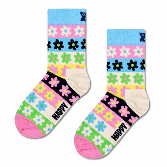 Παιδική Κάλτσα Flower Stripe