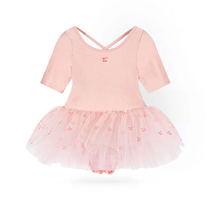 99.KS101401_PEACHSKIN # Παιδικό Φόρεμα Μπαλαρίνα Peachskin