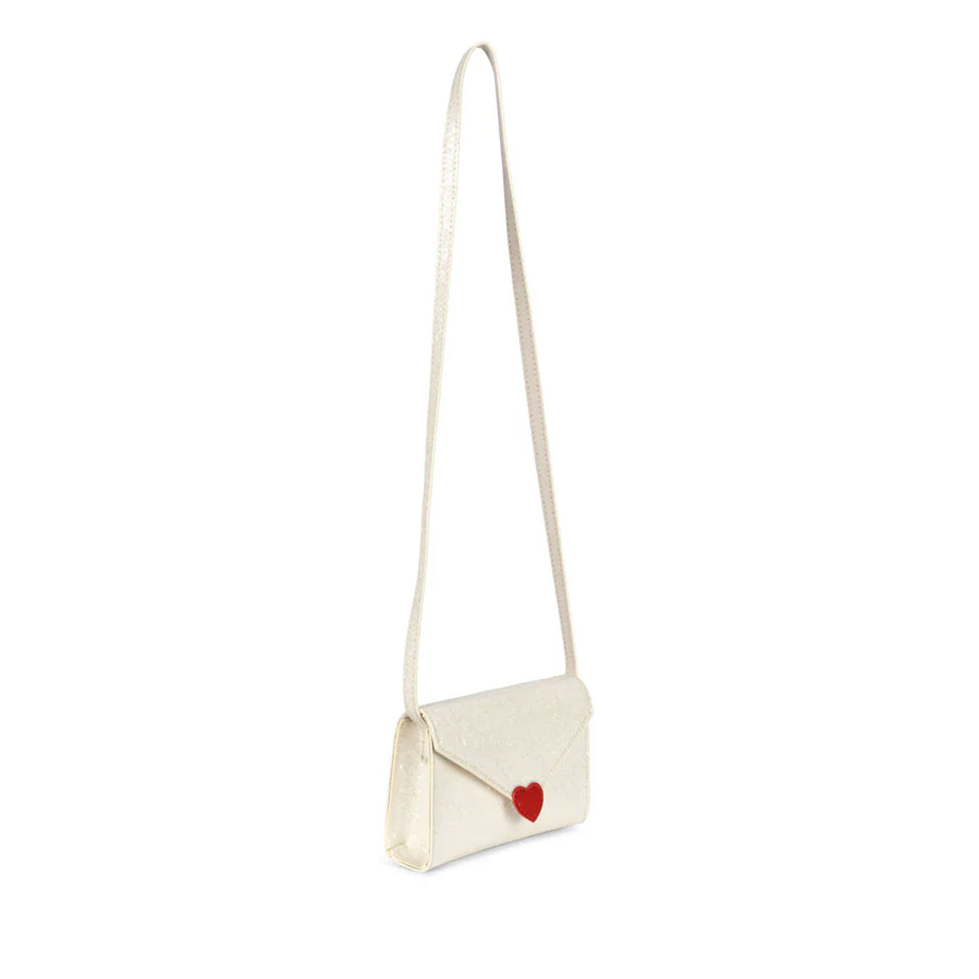 99.KS101572_CREAMGLIT # Παιδική Τσάντα Ώμου Love Letter Cream Glitter