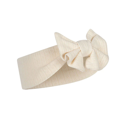 99.KS101608_WHITE # Βρεφική Κορδέλα Μαλλιών White