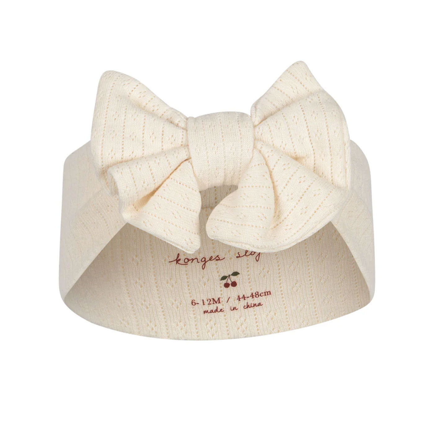 99.KS101608_WHITE # Βρεφική Κορδέλα Μαλλιών White