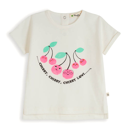 Βρεφική Μπλούζα T-Shirt Cherry Love