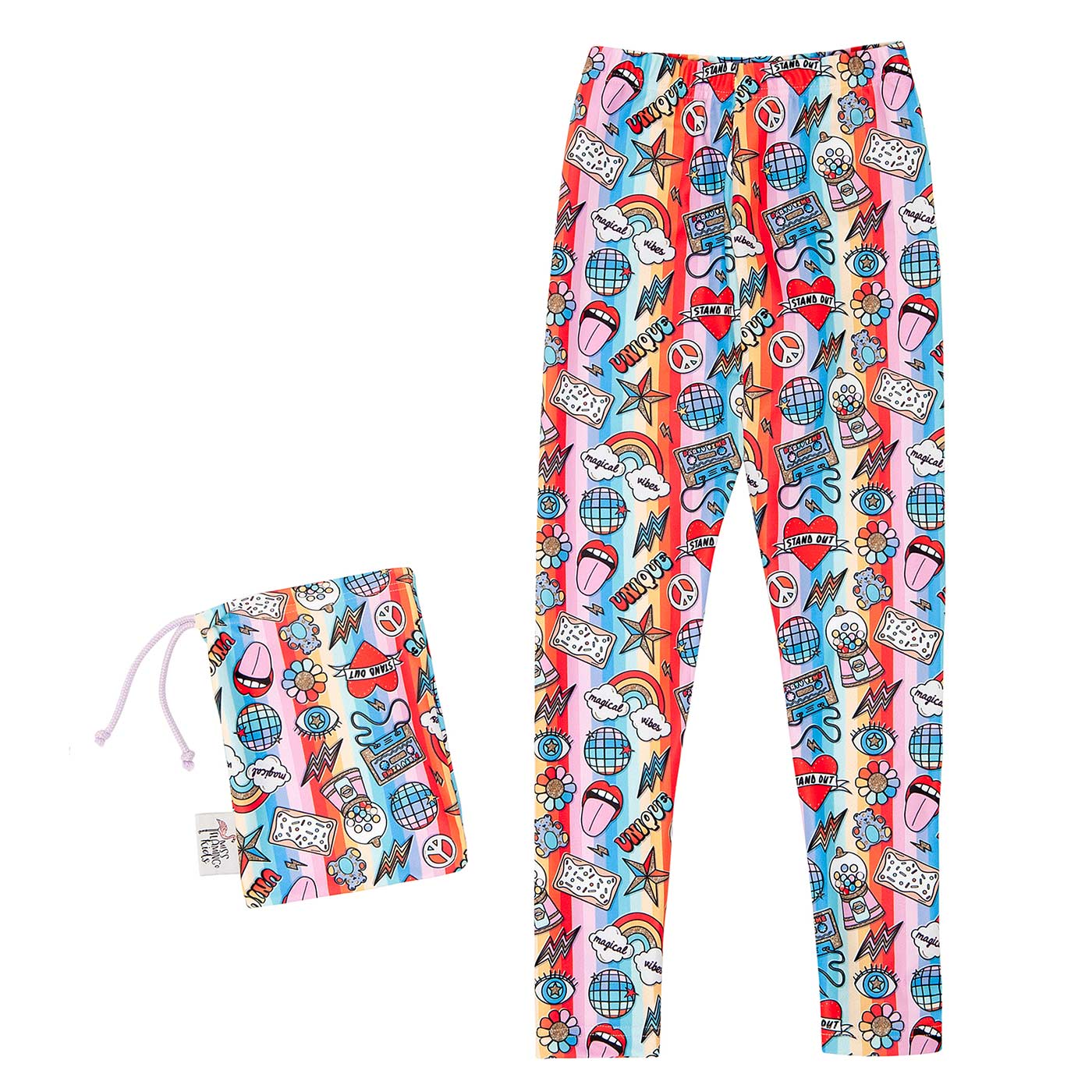 Παιδικό Κολάν Pop Rainbow Stripes