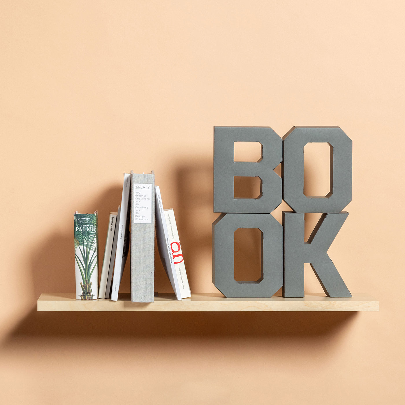 Χάρτινο Διακοσμητικό Γράμμα K Γκρι