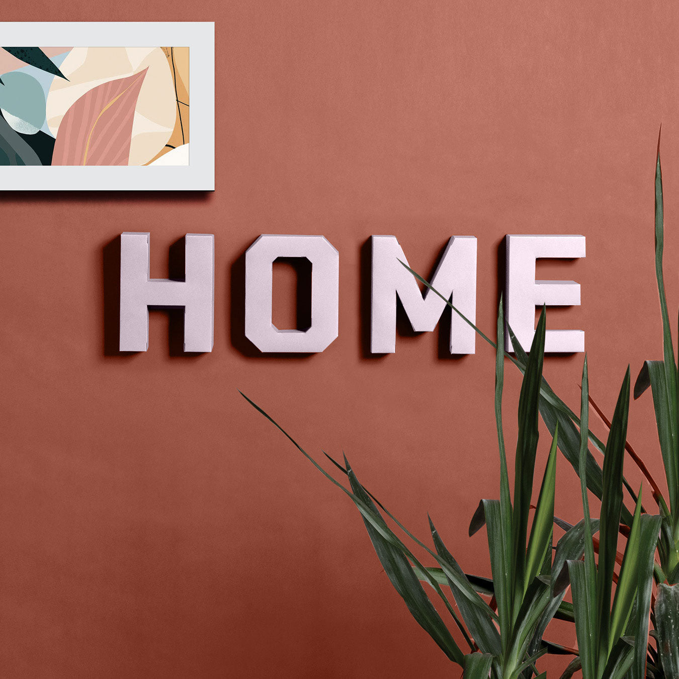 Χάρτινο Διακοσμητικό Γράμμα Ο Ροζ