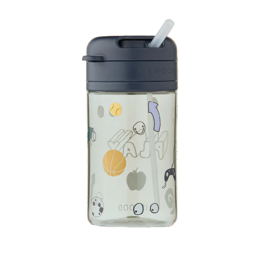 99.LW20946_2789 # Kids Cup with Straw Pavia Play Dusty Peppermint