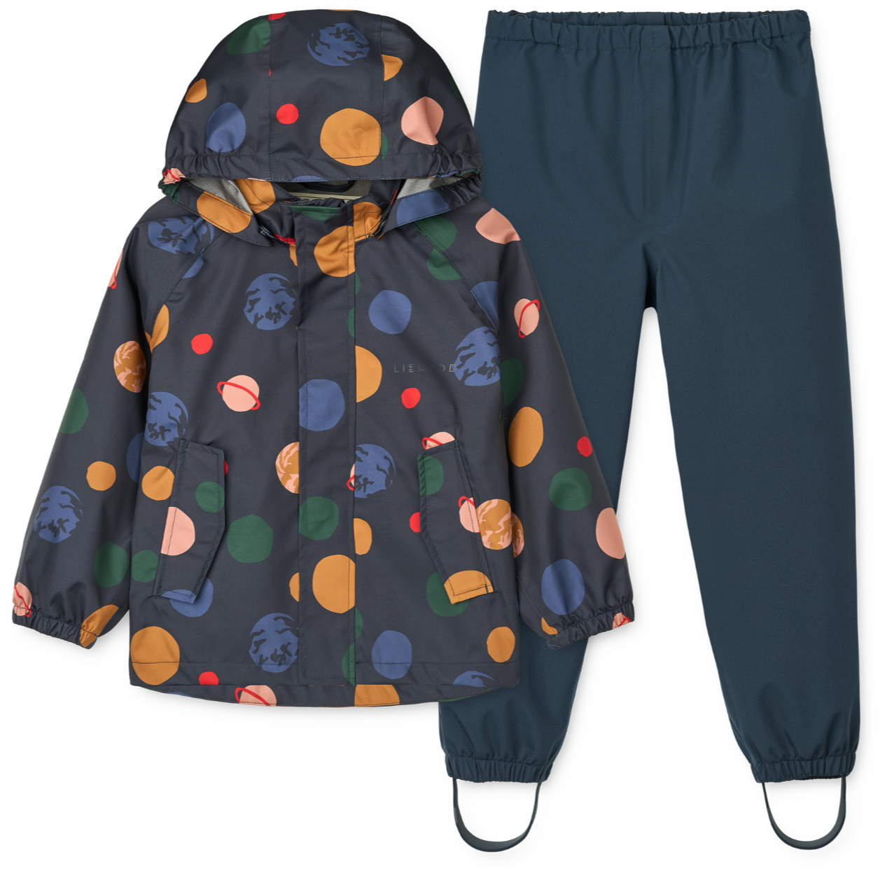 99.LW19909_2510 # Kids Rainwear Set Pedia Universe