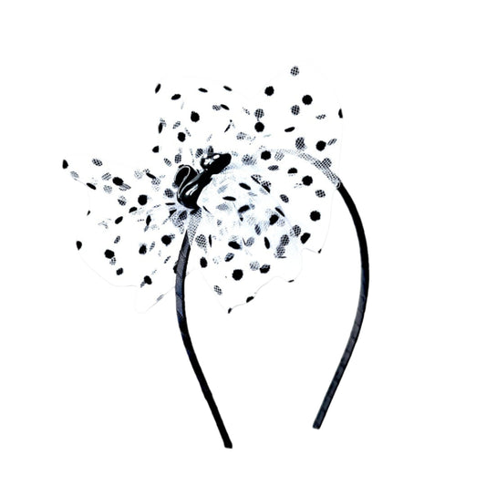 52B.HL-HEAD-BLACK CAT # Παιδική Στέκα Μαλλιών Halloween Black Cat