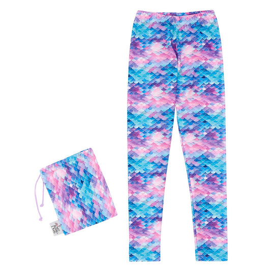 Παιδικό Κολάν Mermaid Pink & Blue Scales
