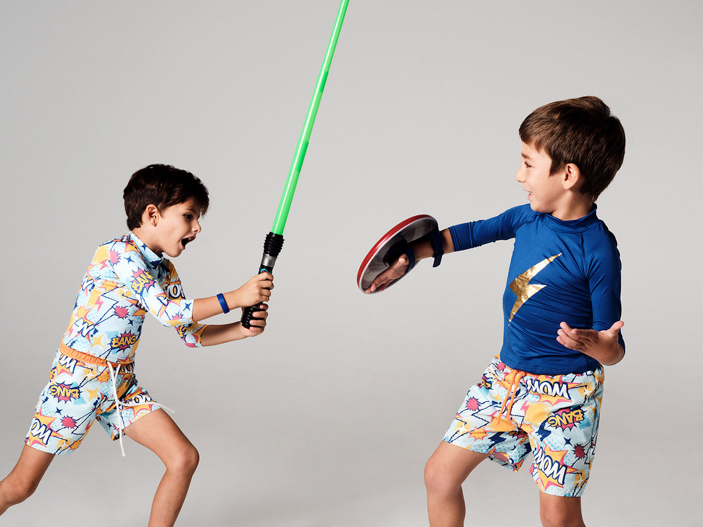 Παιδική Μπλούζα Προστασίας από τον Ήλιο Shark Superhero