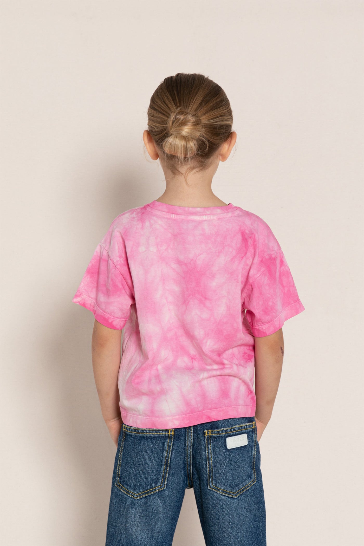 Παιδική Μπλούζα T-Shirt Tie Dye Queen Fuchsia