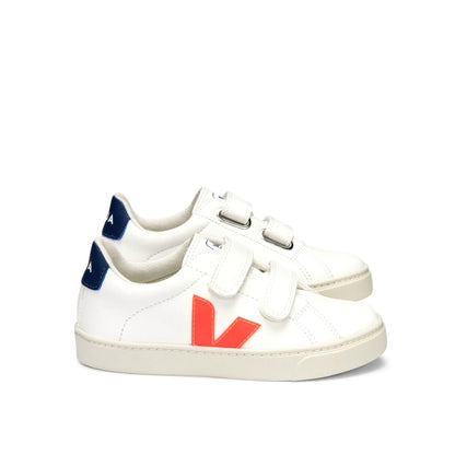 Παιδικό Παπούτσι Veja White Orange Fluo