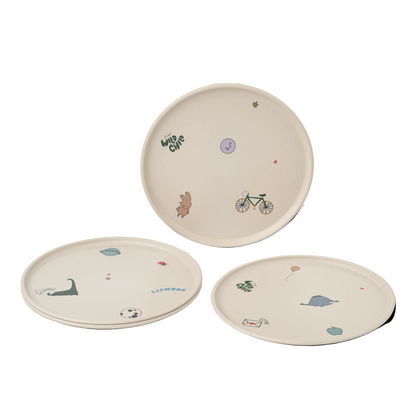 Set of 4 Plates Remco Tamtam Sandy