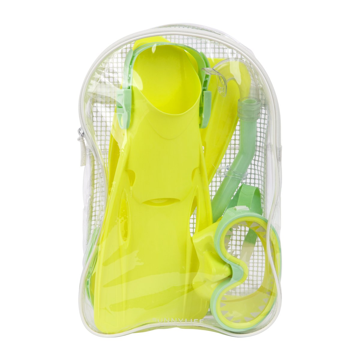 Σετ Κατάδυσης Neon Lime