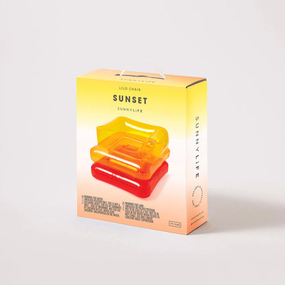 Inflatable Chair Sunset