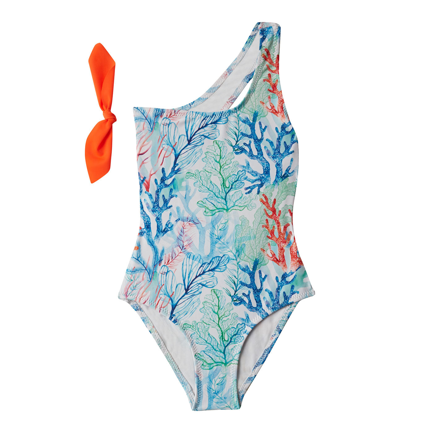 Παιδικό Μαγιώ Corals One Shoulder