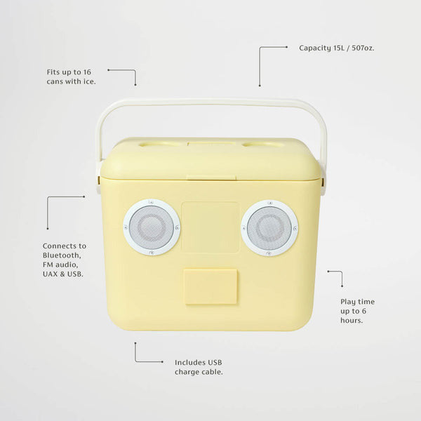 Φορητό Cooler με Ηχεία Banana