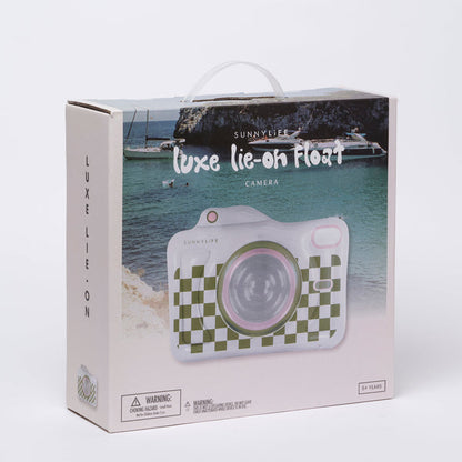 Luxe Lie-On Float Camera Olive