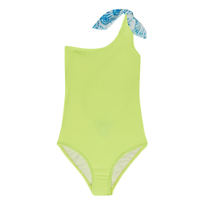 Παιδικό Μαγιώ Neon Sea Shells One Shoulder