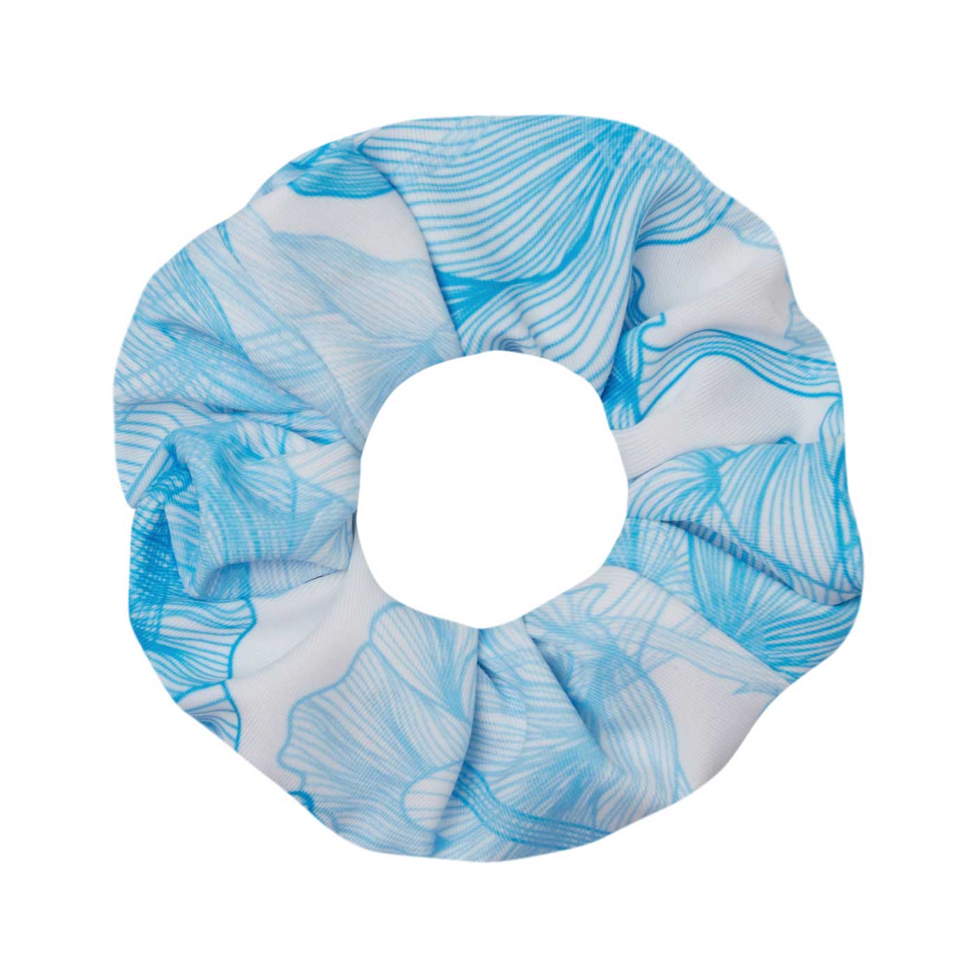 Παιδικό Scrunchie Flowers Blue
