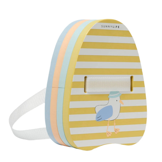 99.S51BBFMS # Σωσίβιο Πλάτης με Τουβλάκια Sid the Seagull Mustard Stripe
