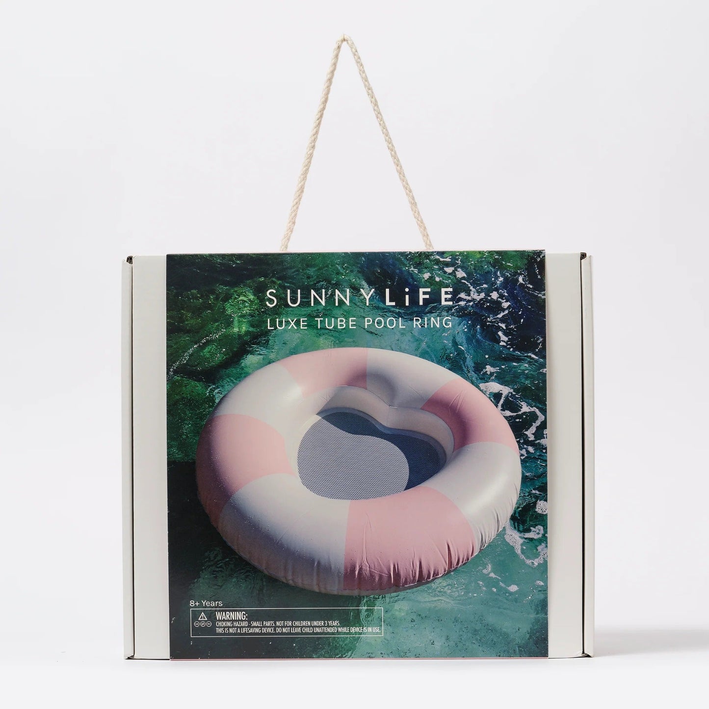 99.S51HPRGL # Φουσκωτό Στρώμα Θαλάσσης Stole My Heart Pink Stripe