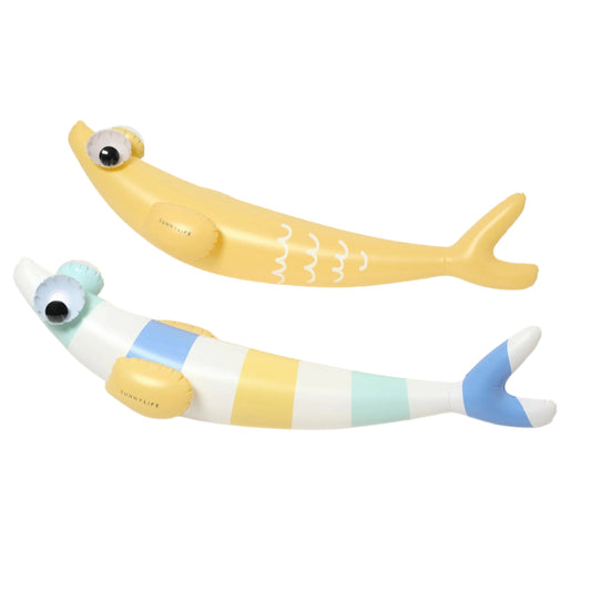 99.S51KNMUL # Inflatable Beach Toy Noodle Finn the Fish