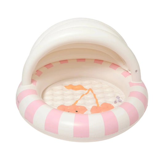 99.S51KPCPK # Παιδική Φουσκωτή Πισίνα με Σκίαστρο Cotton Candy Cherry