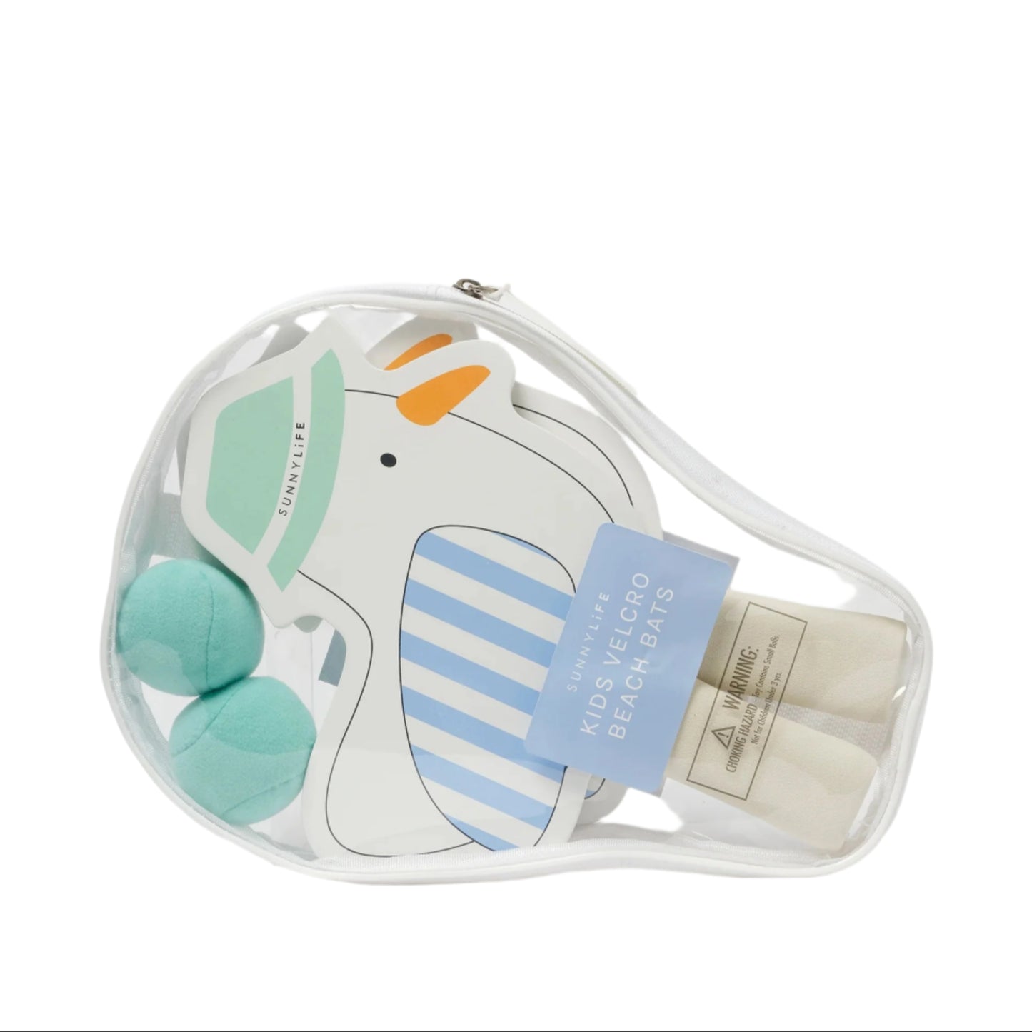 99.S51KVBML # Παιδικές Ρακέτες με Βέλκρο Sid the Seagull Blue Stripe