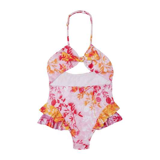 52A.S5GB207M # Παιδικό Ολόσωμο Μαγιώ Spaghetti Botanical Mix