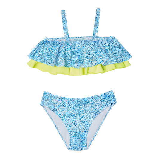 52A.S5GI303 # Παιδικό Μαγιώ Μπικίνι με Φρου Φρου Iris