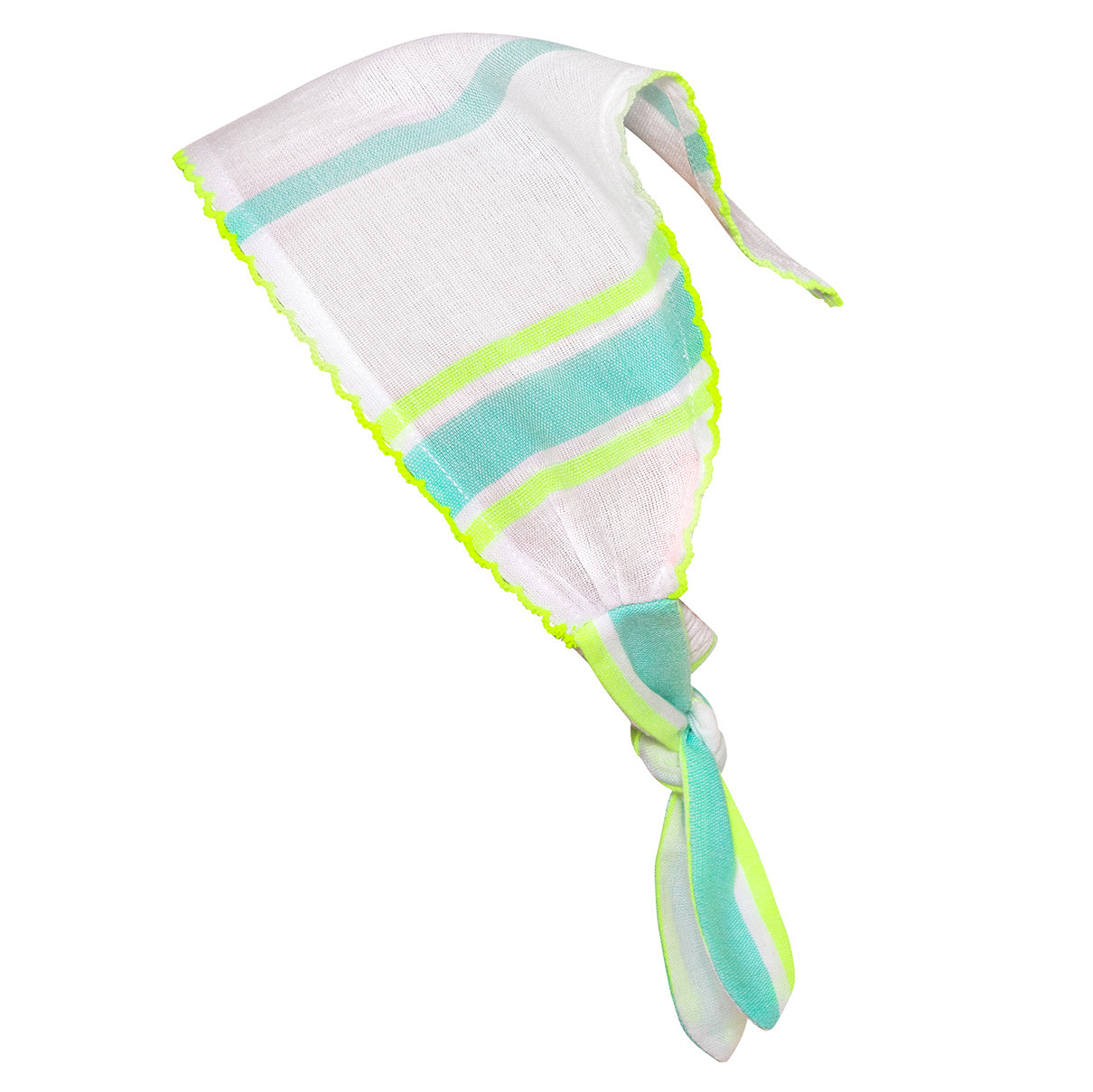 Παιδική Μπαντάνα Neon Aqua Ρίγες