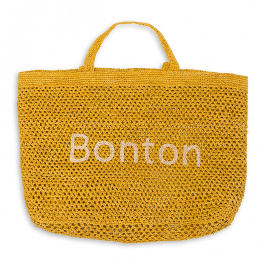 Τσάντα Bonton Κίτρινη