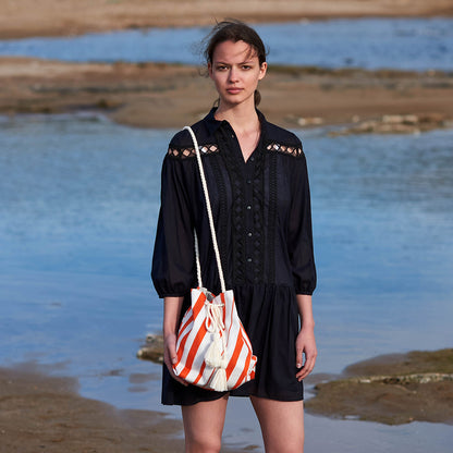 Τσάντα Πουγκί Provence Tiles