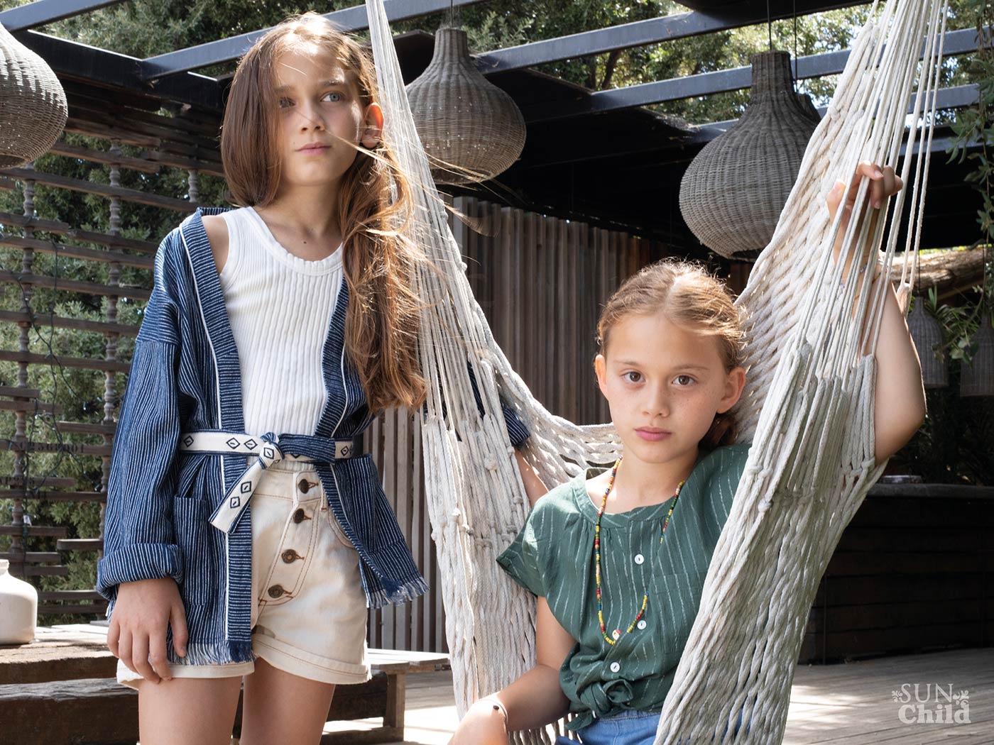 Παιδικό Κιμονό Indigo