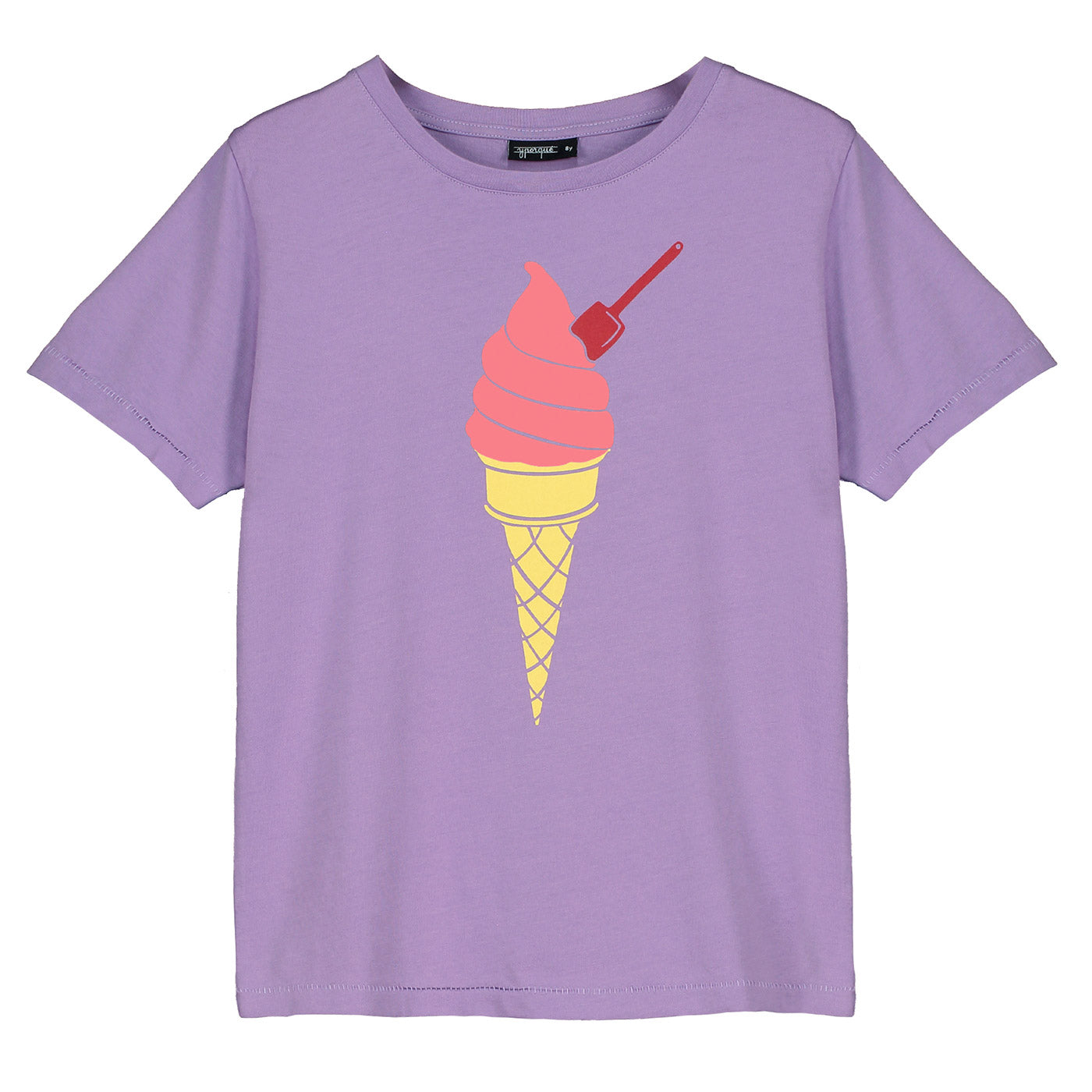 Παιδική Μπλούζα T-Shirt με Τύπωμα που Αλλάζει στον Ήλιο Ice Cream