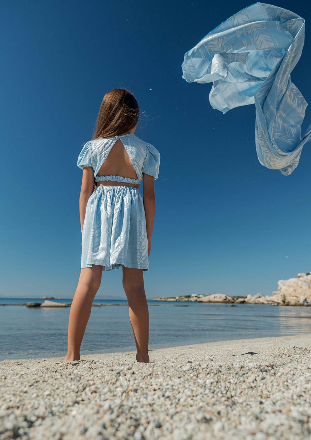 Παιδικό Φόρεμα Υφαντό Ciel