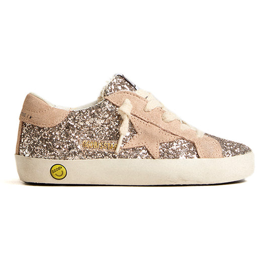 Παιδικό Αθλητικό Παπούτσι Golden Goose Glitter Powder Pink