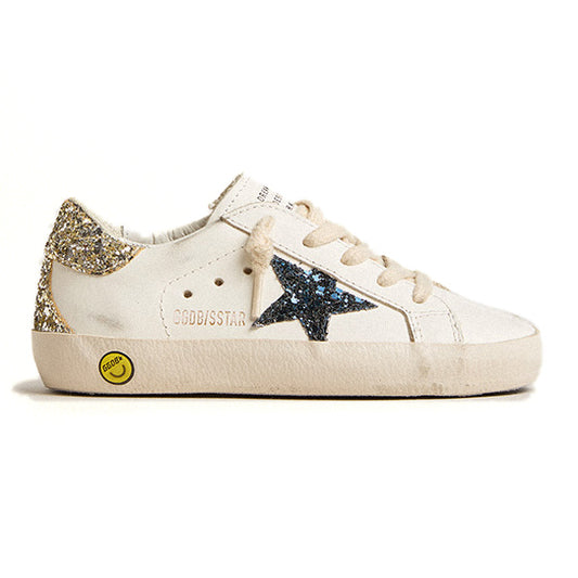 Παιδικό Αθλητικό Παπούτσι Golden Goose White Platinum Blue