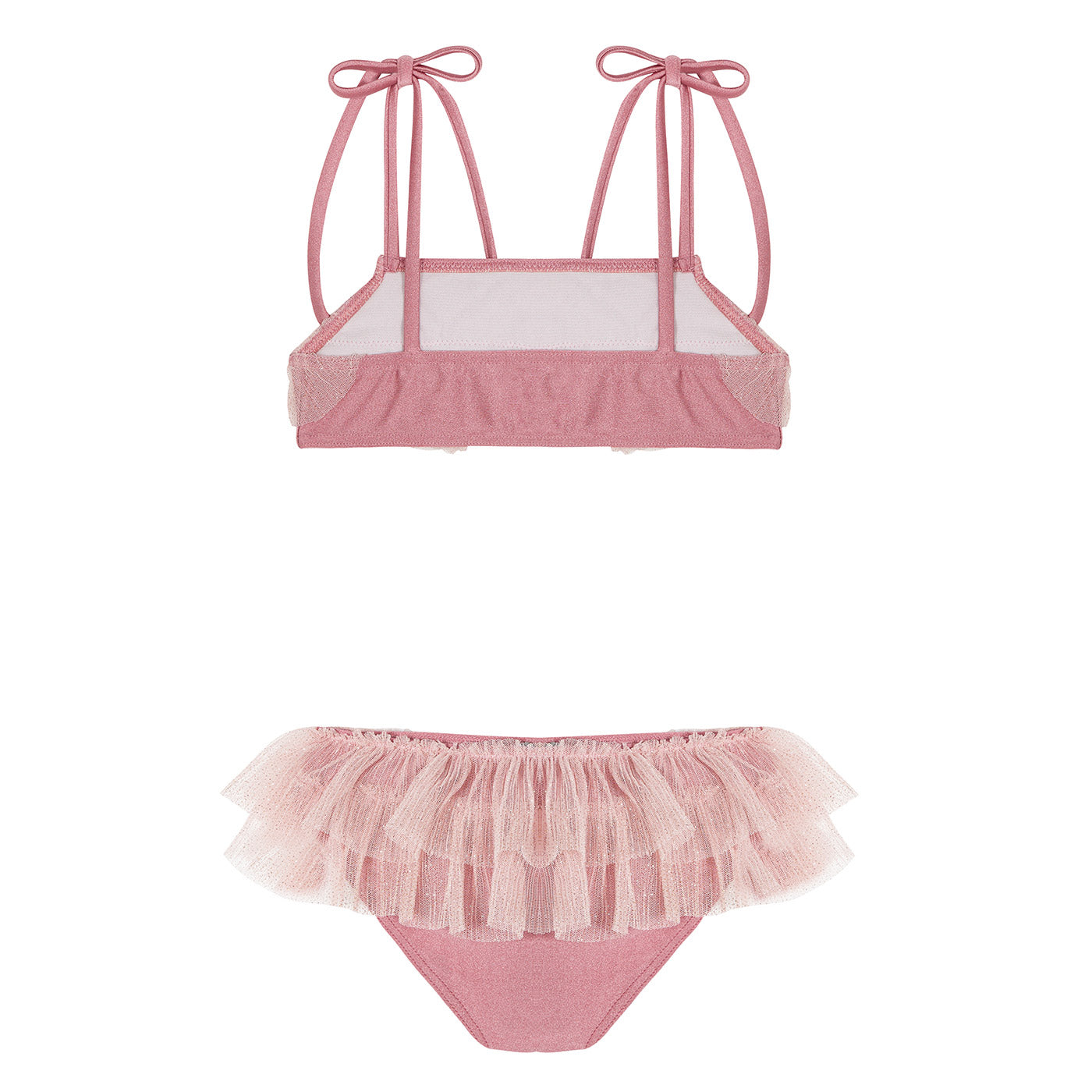 Παιδικό Μαγιώ Μπικίνι Saint Tropez Dusty Pink
