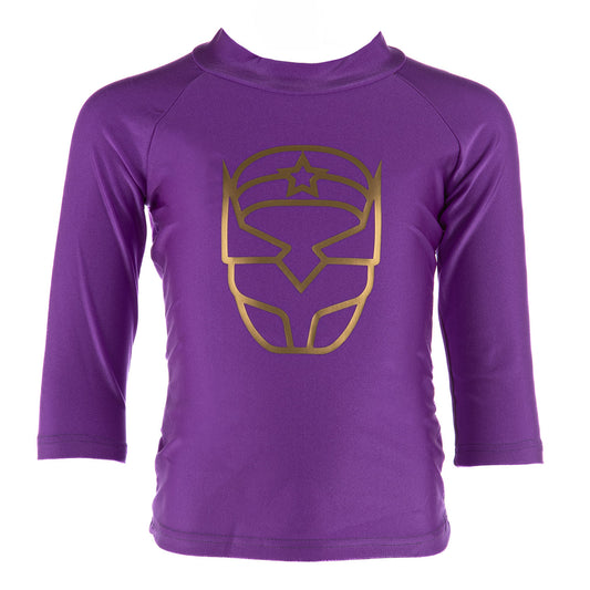 Παιδική Μπλούζα Προστασίας από τον Ήλιο Mask Purple