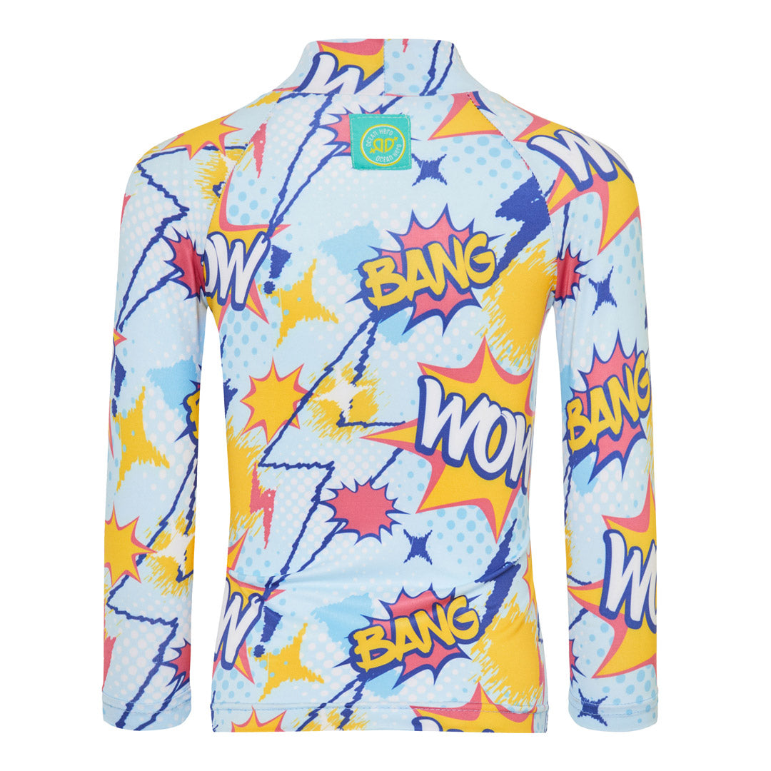 Παιδική Μπλούζα Προστασίας από τον Ήλιο Shark Superhero