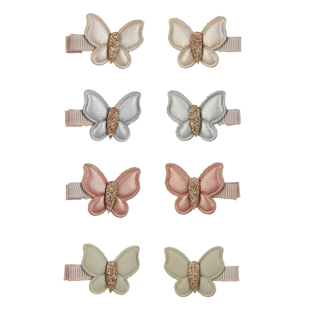 Σετ Παιδικά Κλιπ Μαλλιών Shimmer Butterfly Mini
