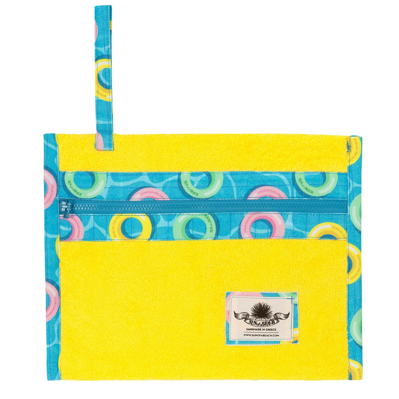 Τσαντάκι Παραλίας Holiday Splash Yellow
