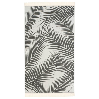Πετσέτα Θαλάσσης Pareo Palm Springs Black