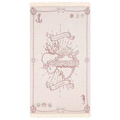 Πετσέτα Θαλάσσης Pareo Immaculate Hearts of Summer