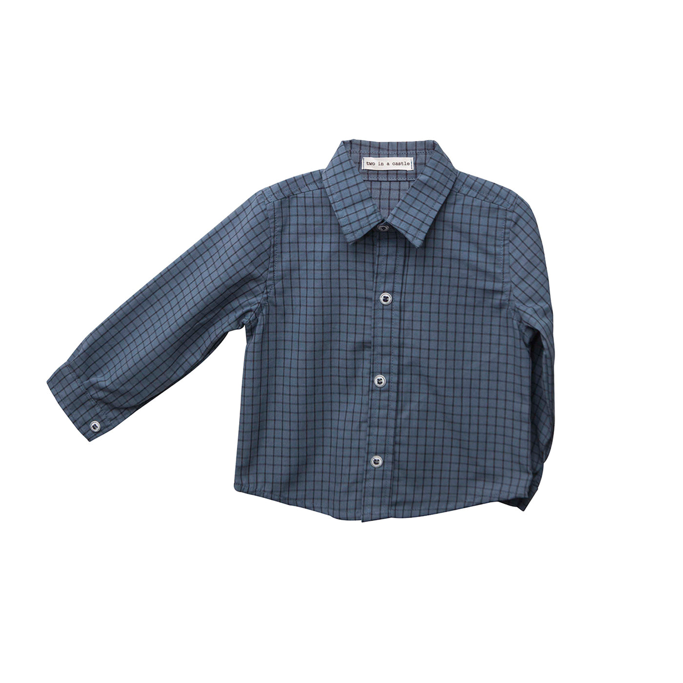 Βρεφικό Καρό Πουκάμισο Μπλε