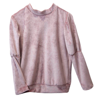 Παιδικό Βελούδινο Σετ Φόρμας Ροζ