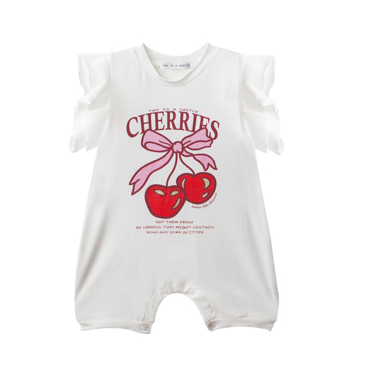 52A.T6099_RED # Βρεφικό Φορμάκι Cherries